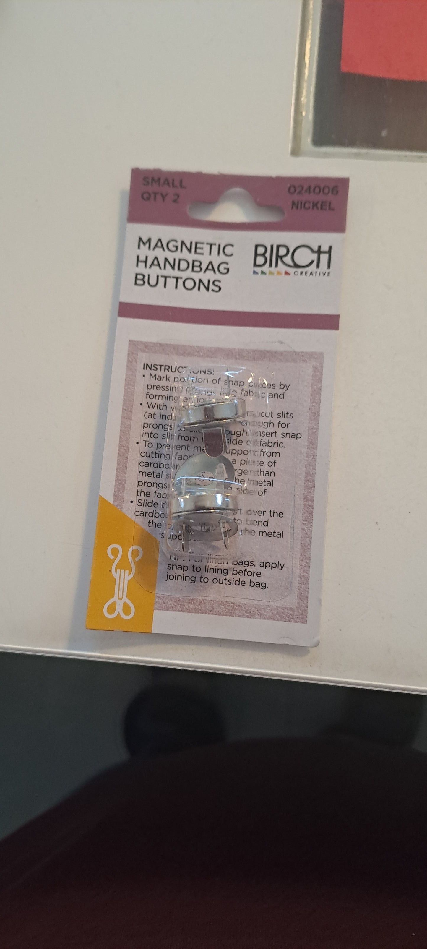 Magnetic Handbag Buttons Small
