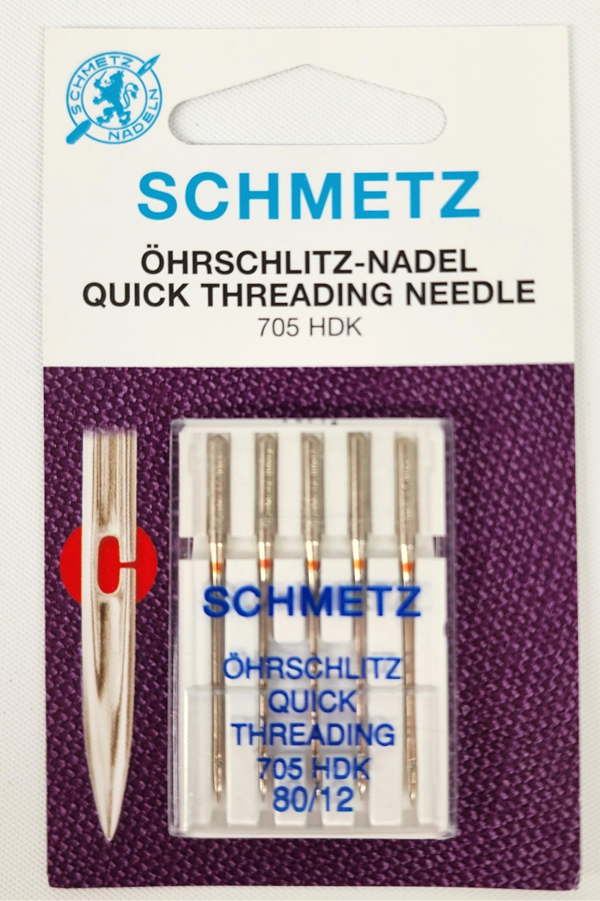 SCHMETZ Quick Threading 80/12 Needles