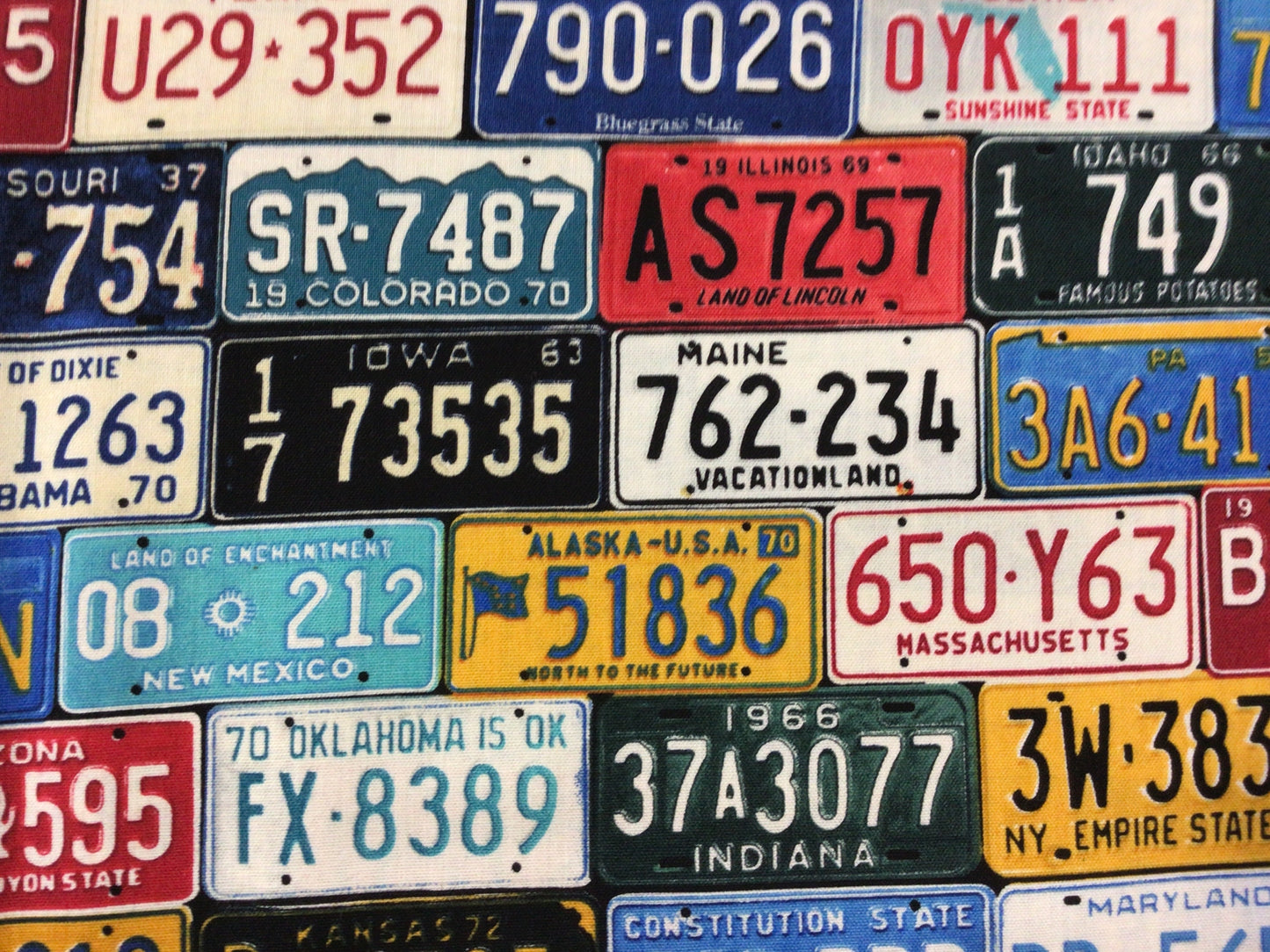 Licence plates - Road Trip