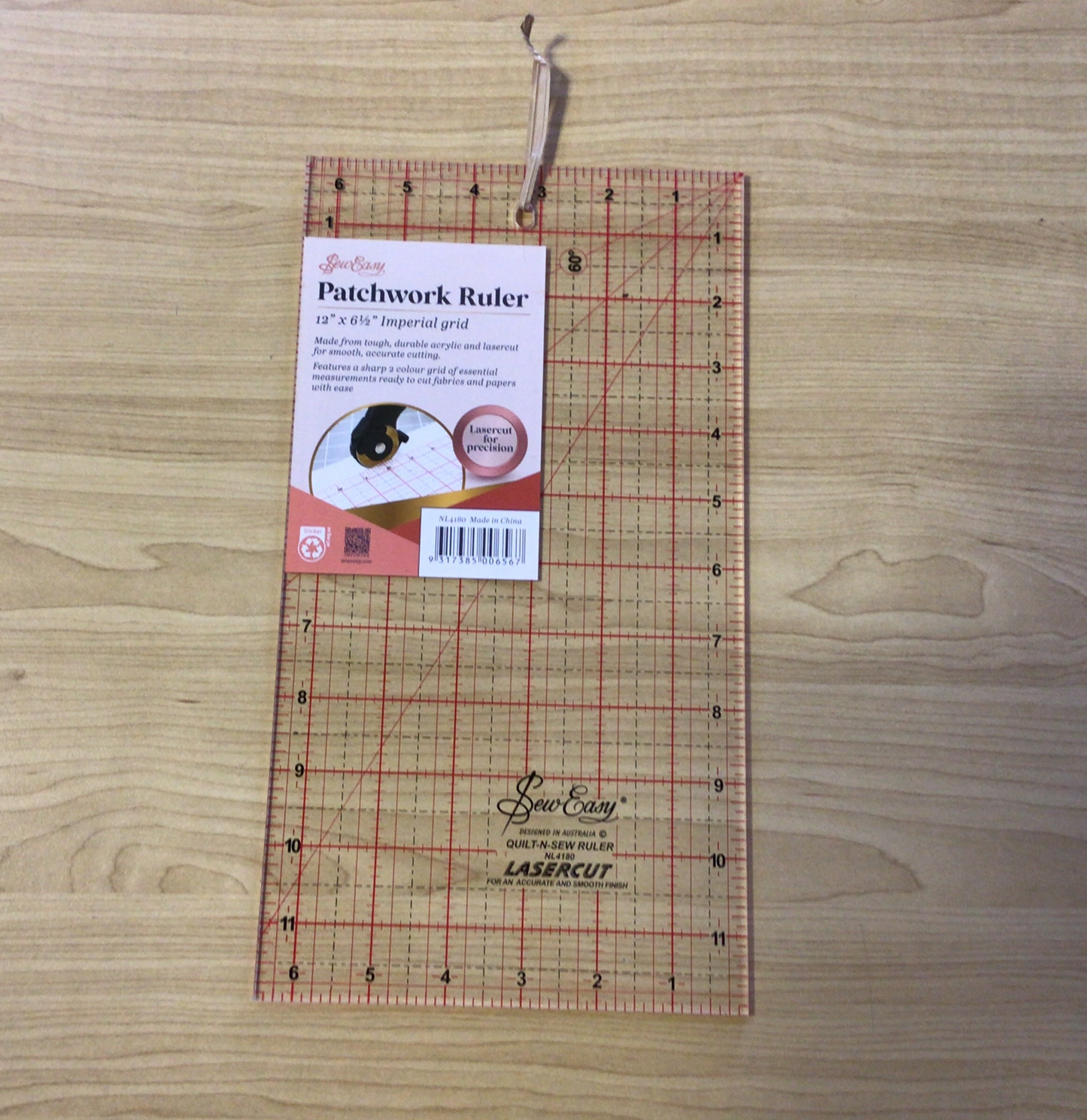 Patchwork Ruler 12in x 6.5in