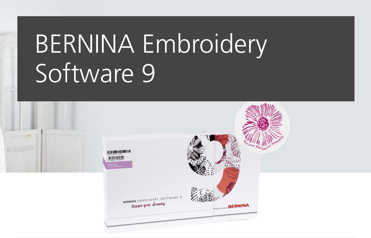 BERNINA V9 Designer Plus Upgrade Software