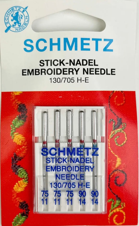 SCHMETZ Embroidery 75/11 Needles