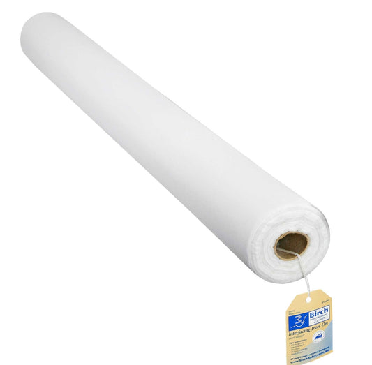 Light Weight Iron On Interfacing (White)