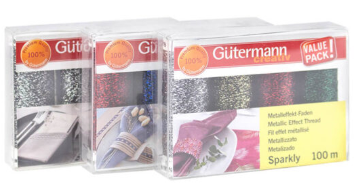 Gütermann Metallic Thread Value Pack