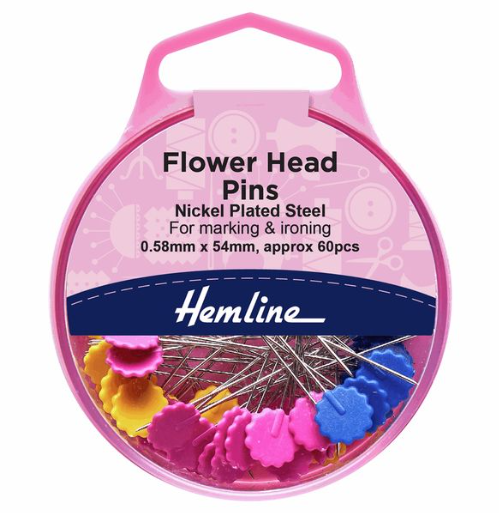 Flower Head Pins - Hemline