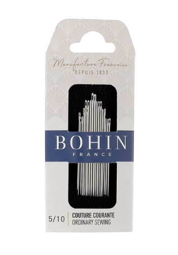 Bohin Couture 5/10 Ordinary Hand Sewing Needles