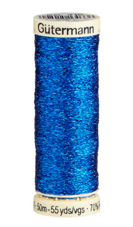 Gütermann Metallic Thread  50 mtr