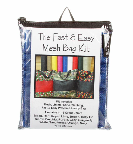 Fast and Easy Mesh Bag Kit | Lyle Enterprises DIY Tote & Pouch Kit