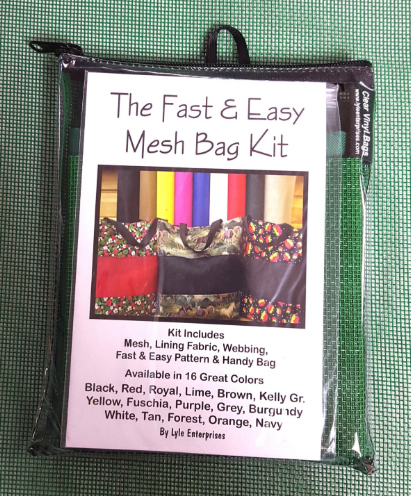 Fast and Easy Mesh Bag Kit | Lyle Enterprises DIY Tote & Pouch Kit