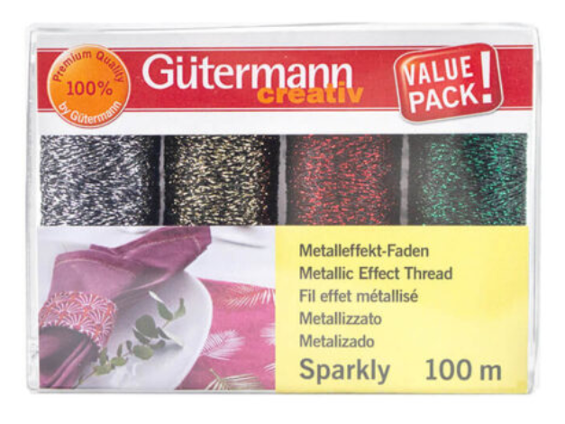 Gütermann Metallic Thread Value Pack