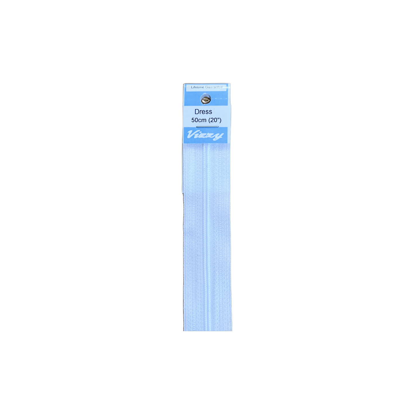 Vizzy Dress Zip White
