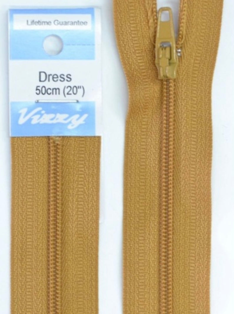 Vizzy Dress Zip Suede