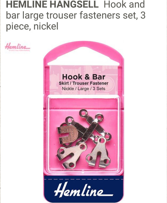 Hook & Bar Nickle Large