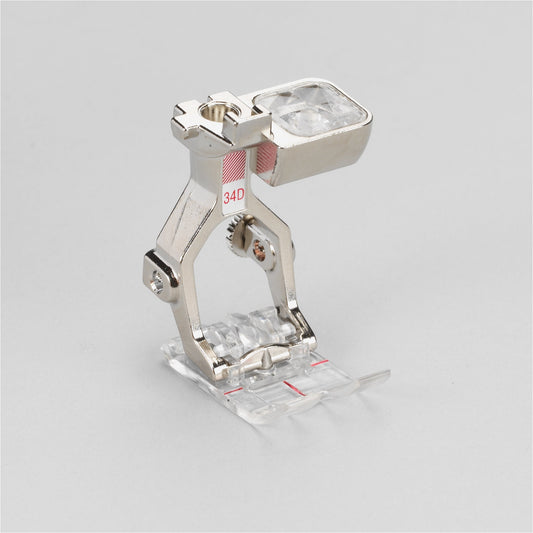 Clear Reverse Pattern Foot #34D for New Generation Bernina Machines
