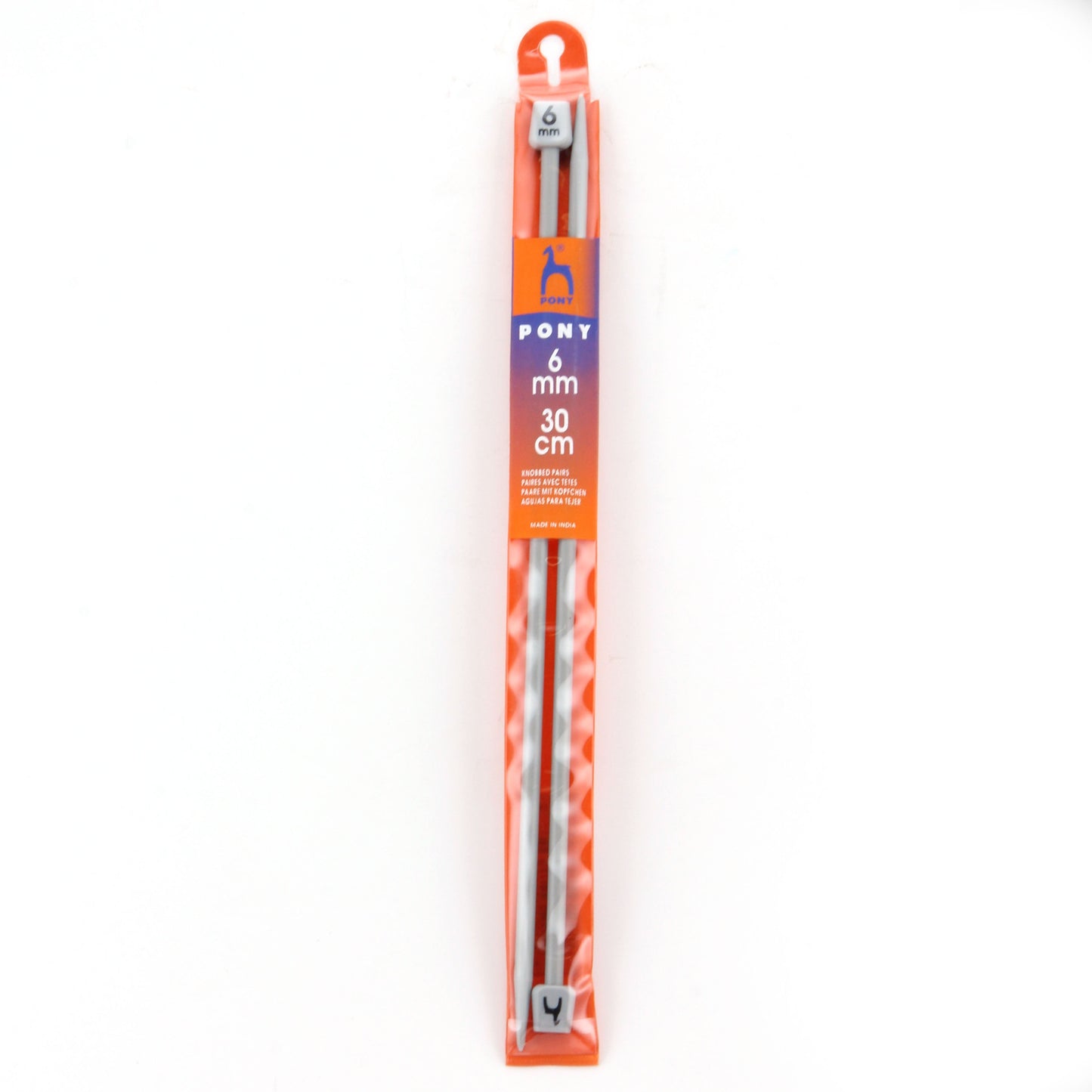 Pony Knitting Needle 6mm x 30cm