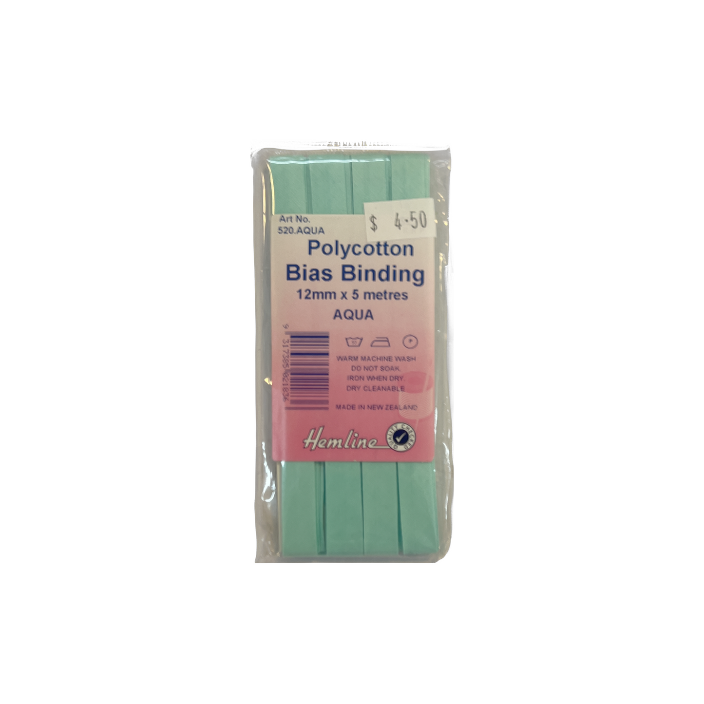 Polycotton Bias Binding Aqua