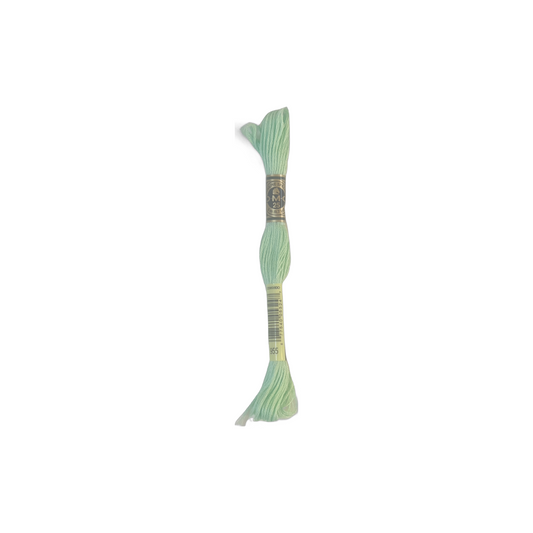 DMC 117-955 6 Strand Embroidery Cotton Floss, Light Nile Green