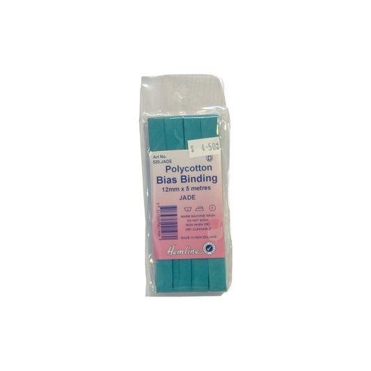 Polycotton Bias Binding Jade