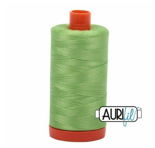 Aurifil Thread 5017 Colour Shining Green