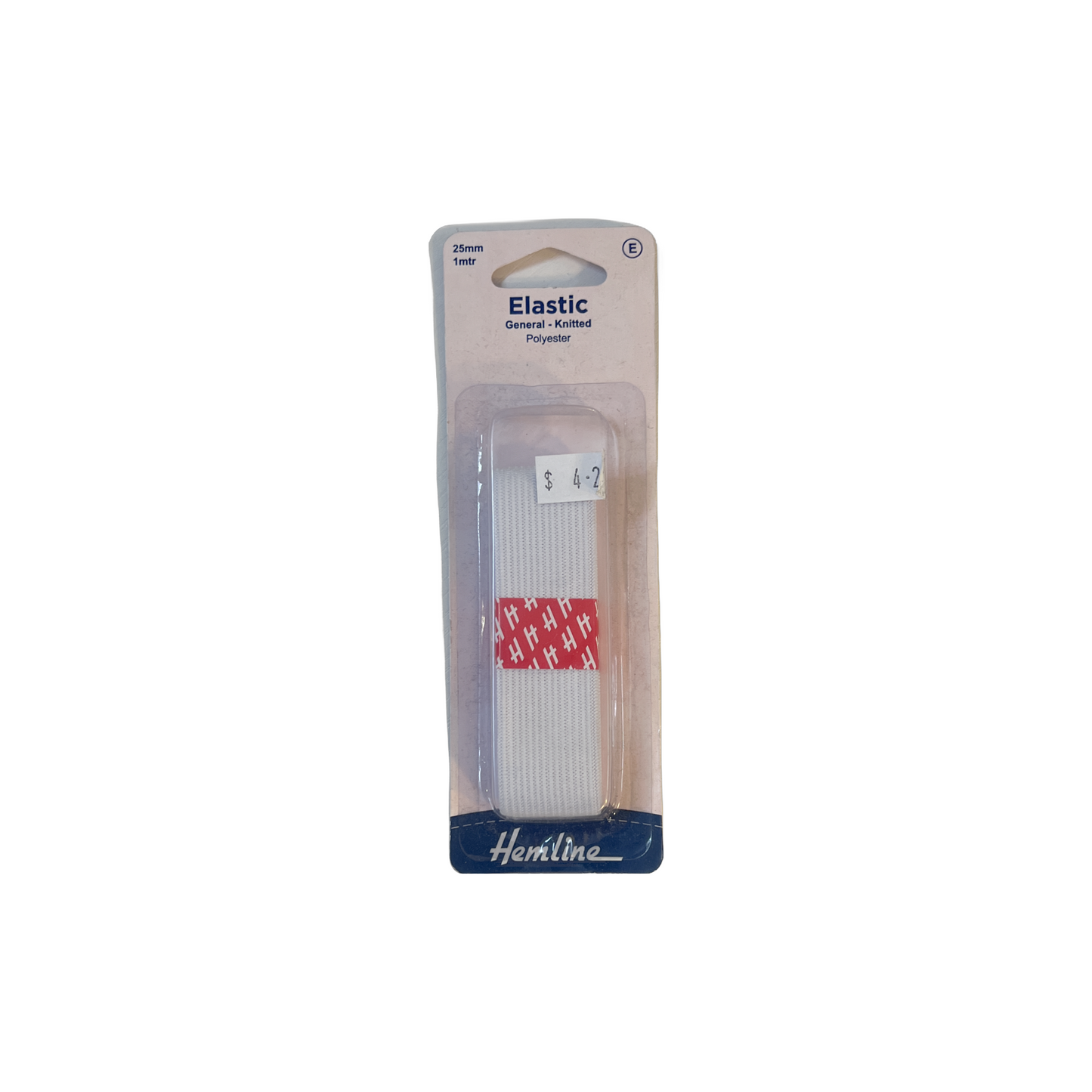 Hemline Elastic Knitted 1m x 20mm