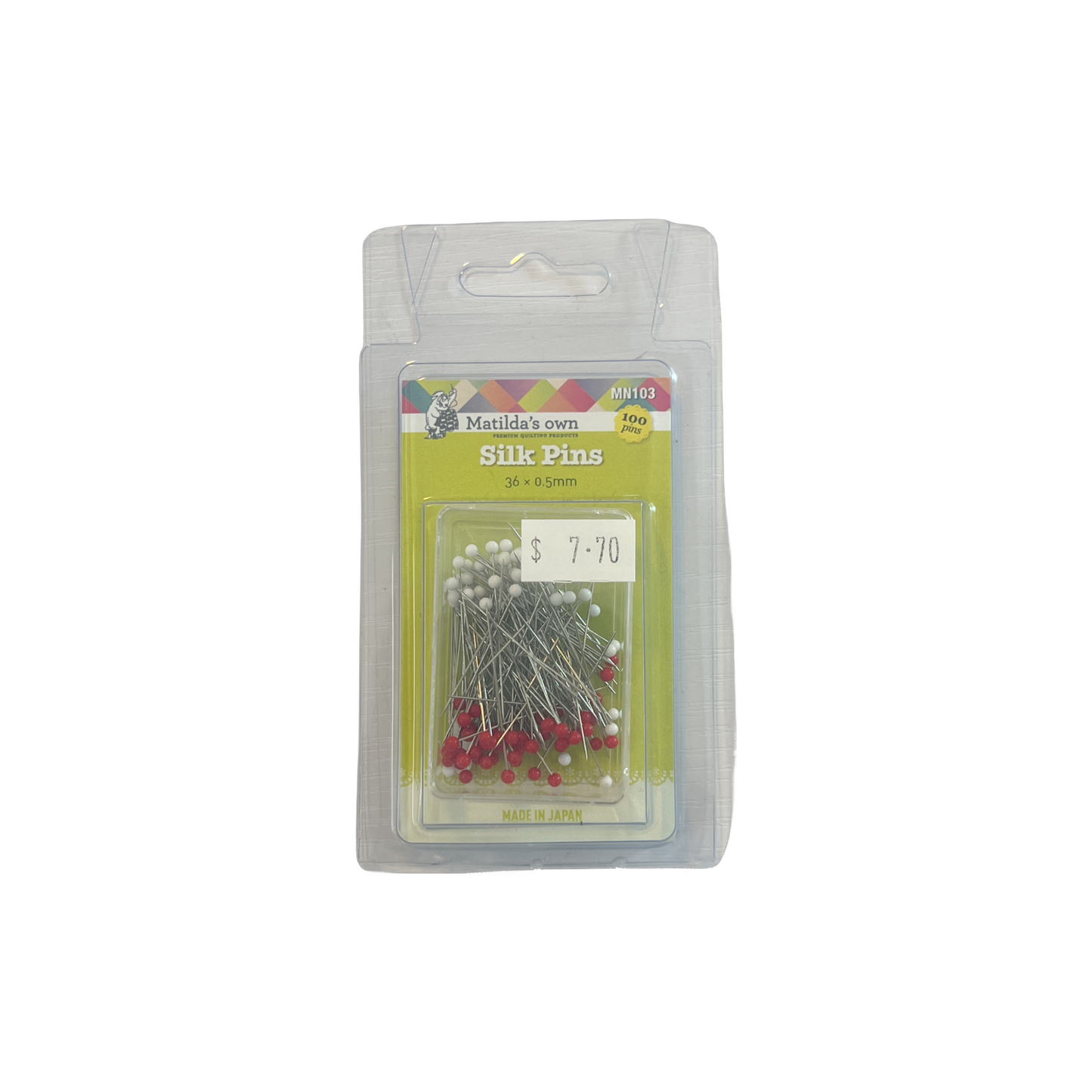Matilda’s Own Silk Pins (MN103)