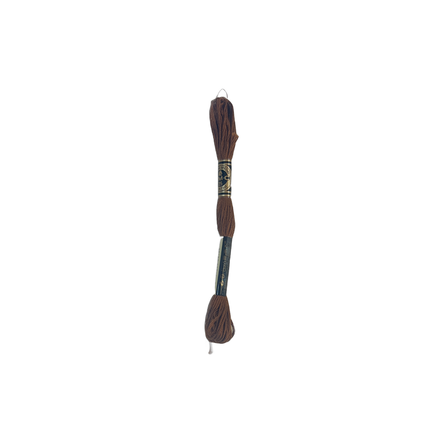 DMC 117-433 Six Stranded Cotton Embroidery Floss, Medium Brown