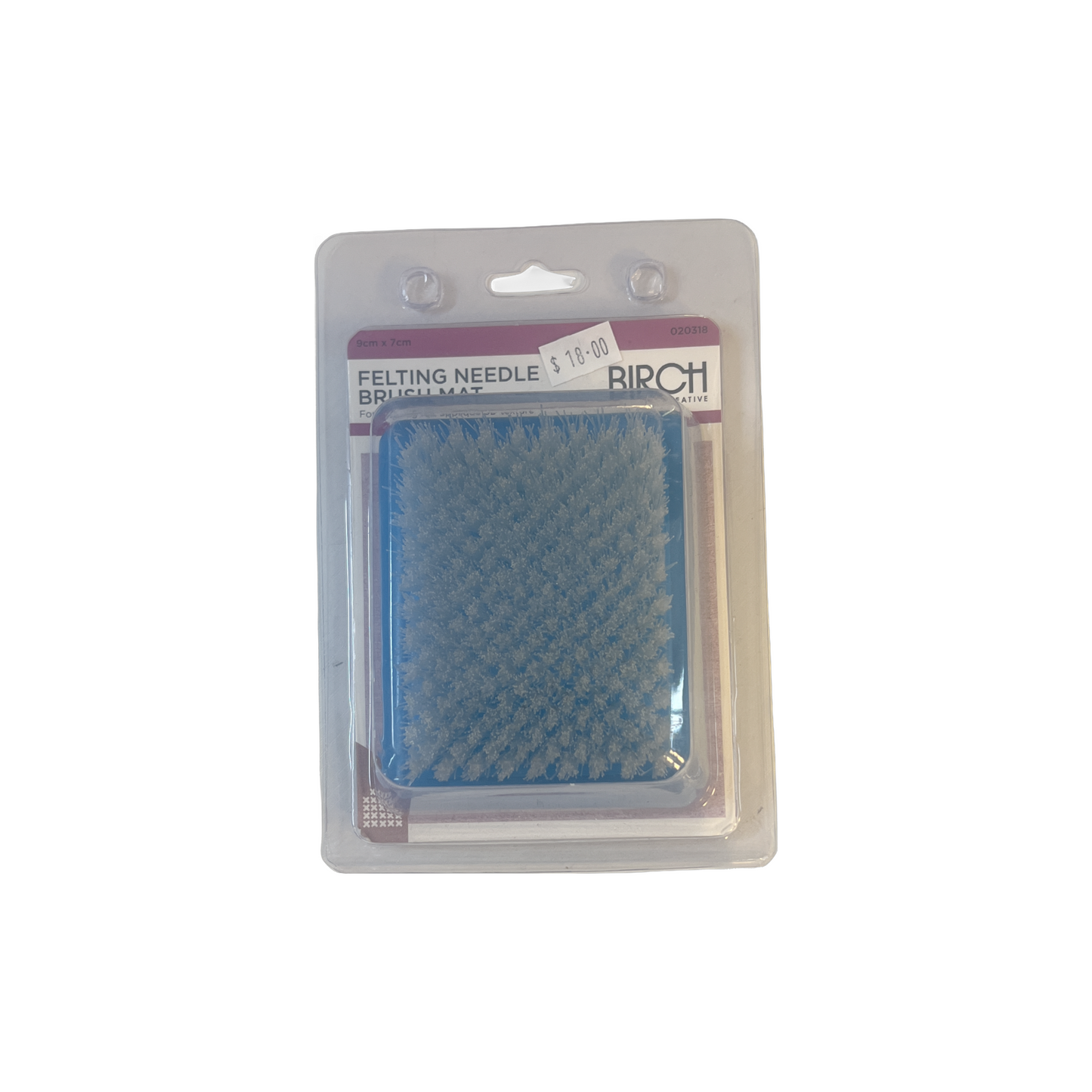 Birch Felting Needle Brush Mat