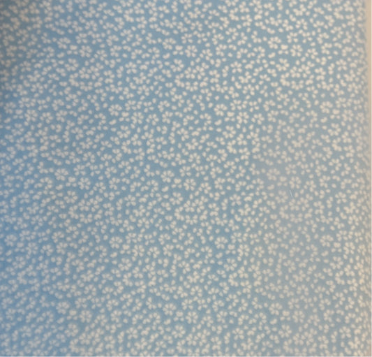 light blue and white