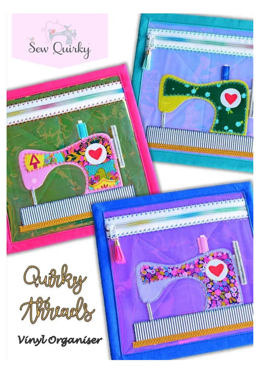 Sew Quirky Quirky Threads Vinyl Organizer Pattern