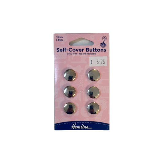 Self-Cover Buttons