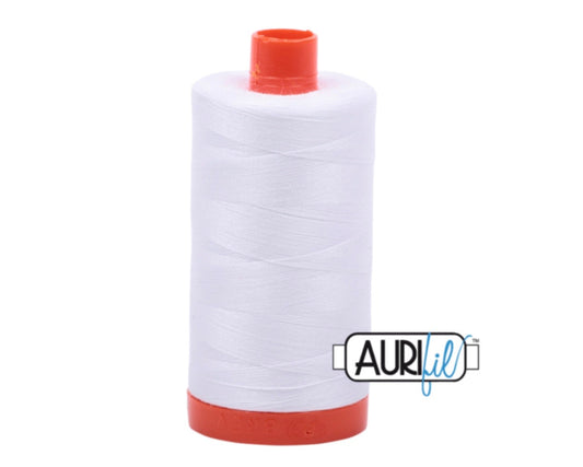 Aurifil Thread Colour 2024 White