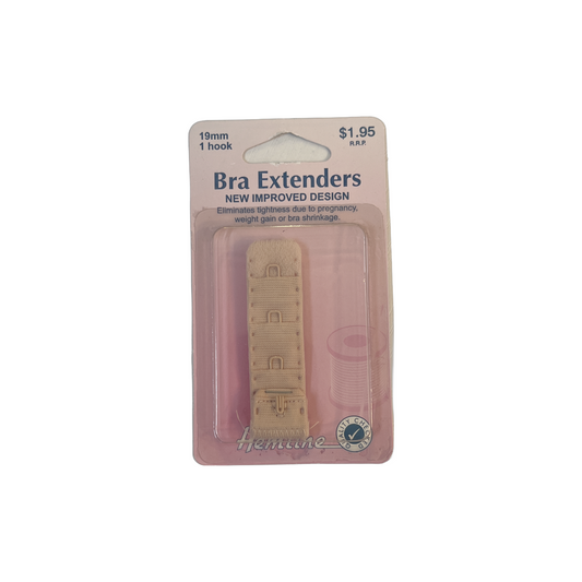Bra Extenders 19mm Nude Hemline