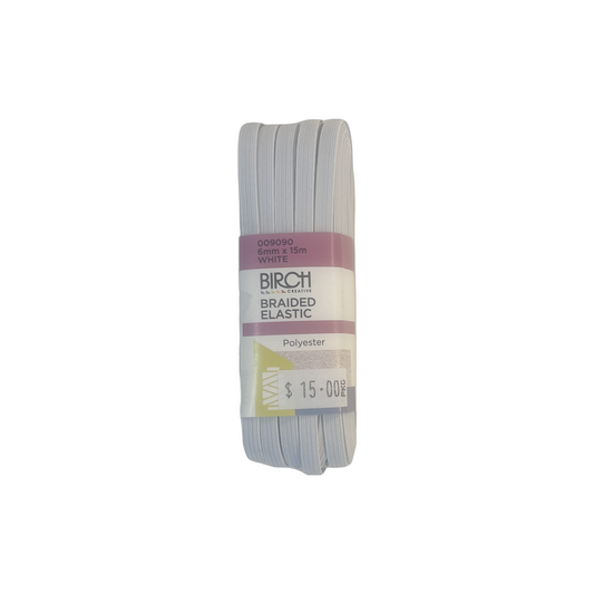 Braided Elastic (6mm x 15m)