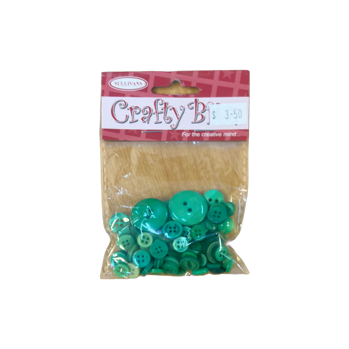 Crafty Buttons Green