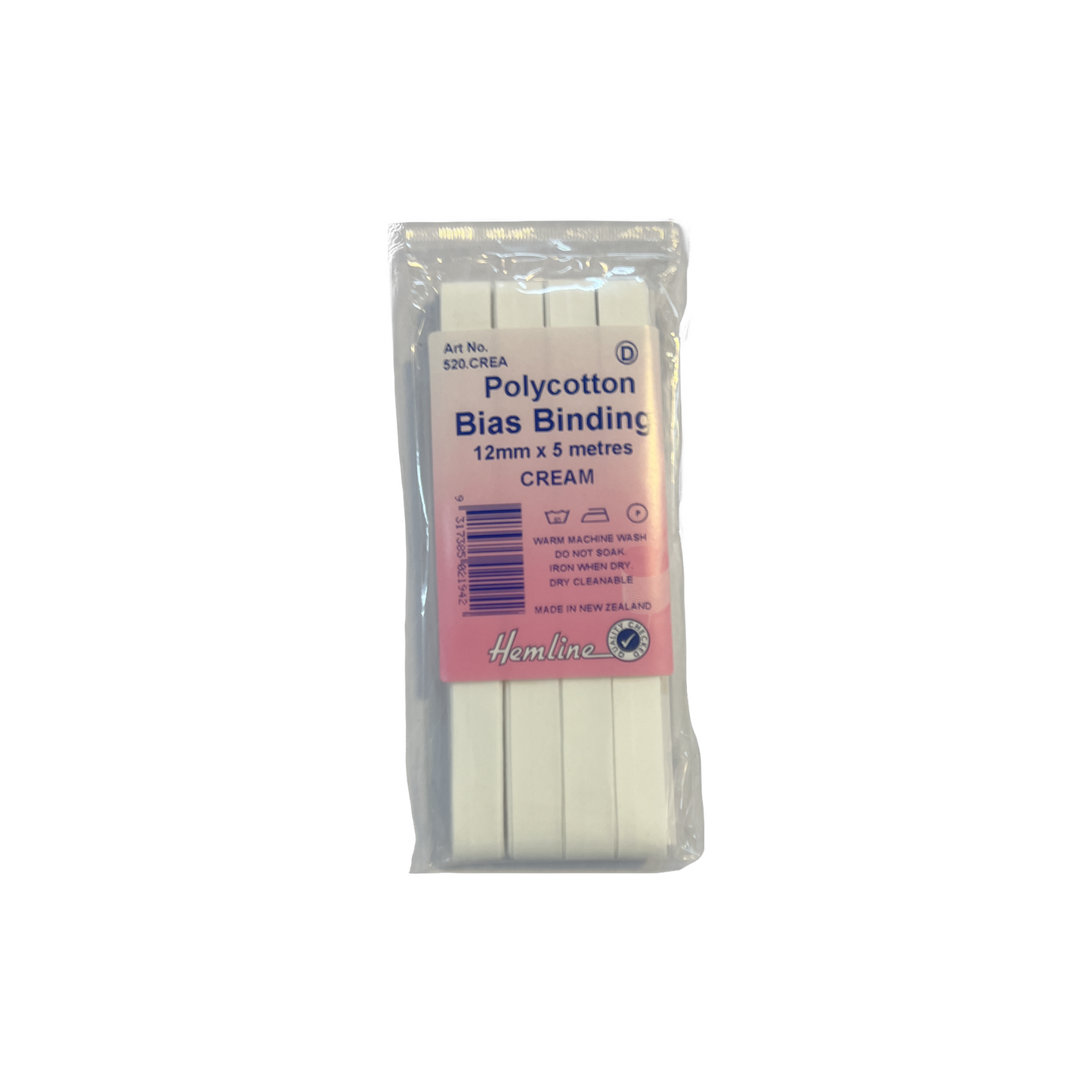 Polycotton Bias Binding Cream