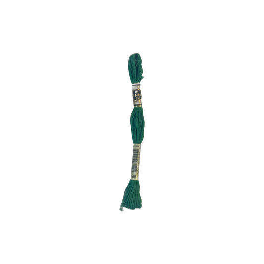 DMC 117-699 Six Stranded Cotton Embroidery Floss, Christmas Green