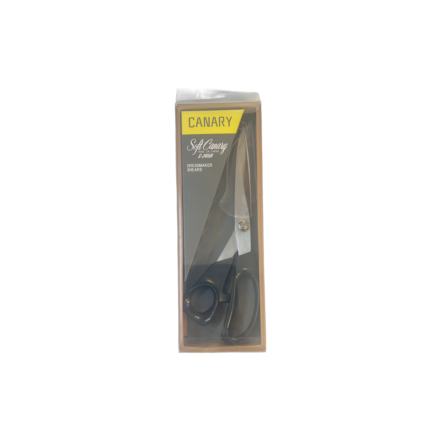Canary Soft Canary Dressmaking Scissors 245mm, Black (S-245H)