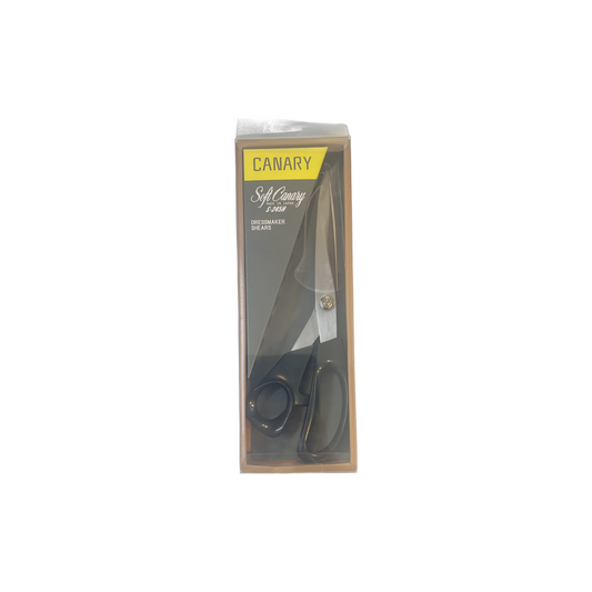 Canary Soft Canary Dressmaking Scissors 245mm, Black (S-245H)