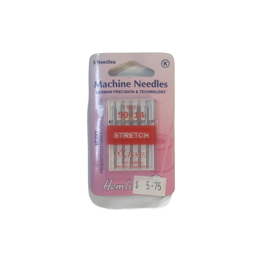 Hemline H102.90 Stretch Machine Needles 5x90/14
