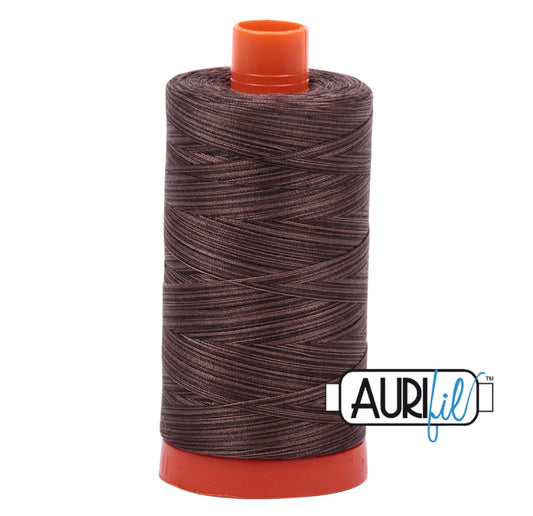 Aurifil Thread 4671 Mocha Mousse Variegated