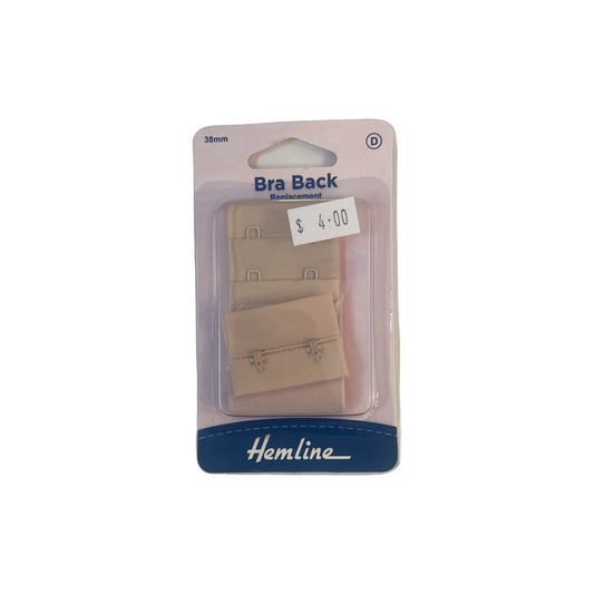 Bra Extenders 38mm Nude Hemline