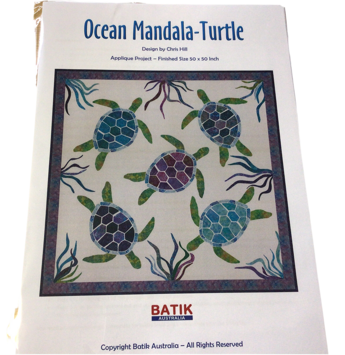 Ocean Mandala - Turtle