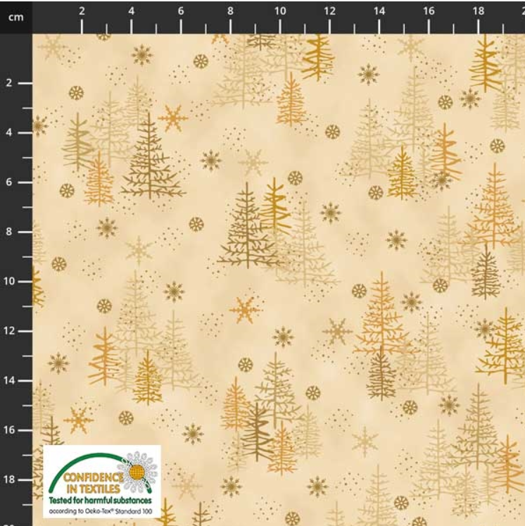 Christmas Star Sprinkle by Stoffabrics