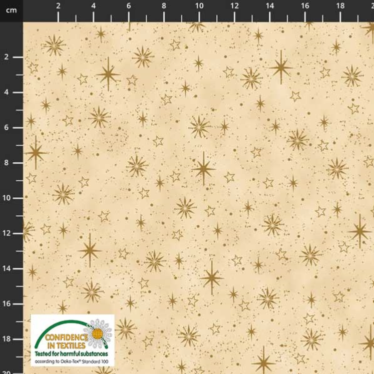Christmas Star Sprinkle by Stoffabrics