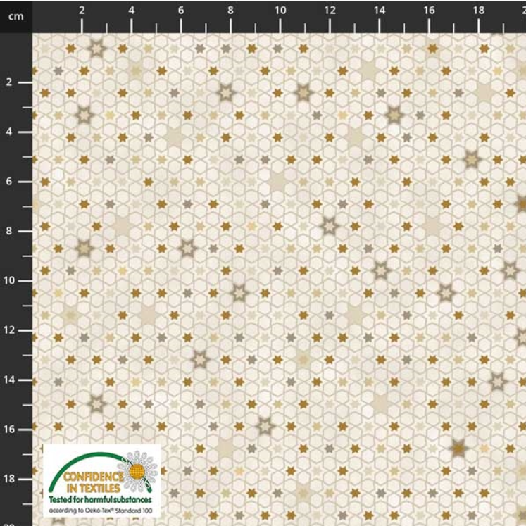 Christmas Star Sprinkle by Stoffabrics