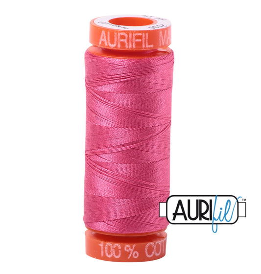 Aurifil 50wt Cotton Mako 200m Blossom Pink 2530