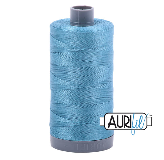 Aurifil 28wt Cotton Mako 750m Teal 2815