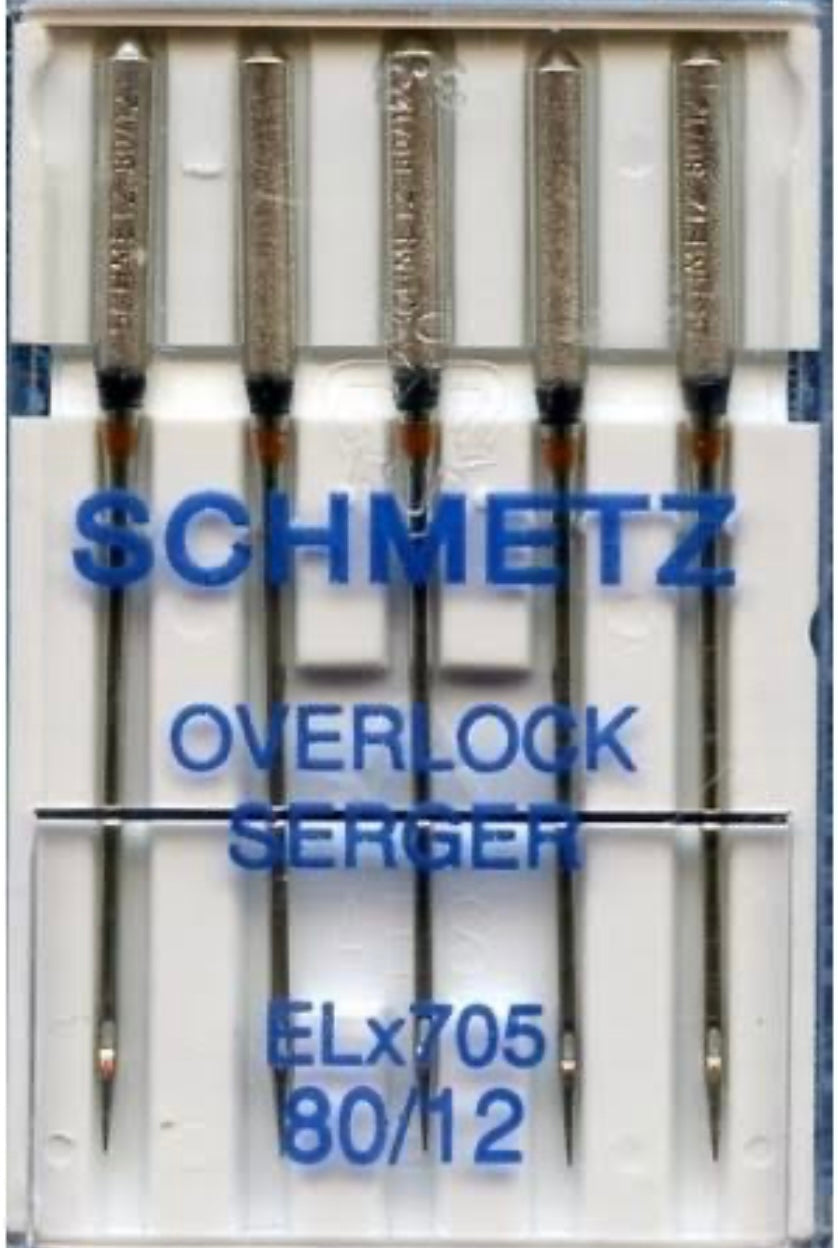 SCHMETZ Overlock/Serger Needles 80/12