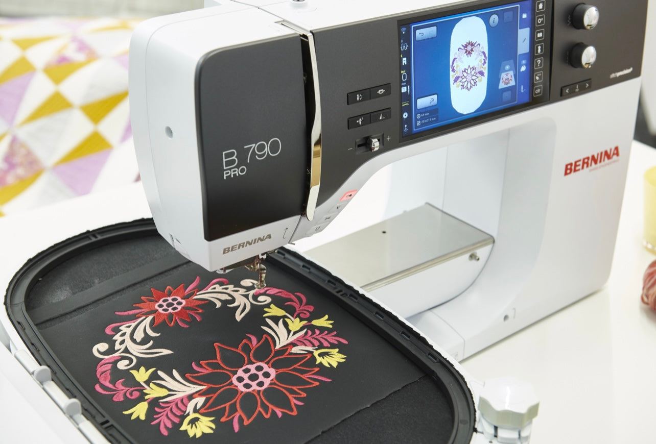BERNINA 790 PRO with Embroidery Module Your BIG DAY Sale