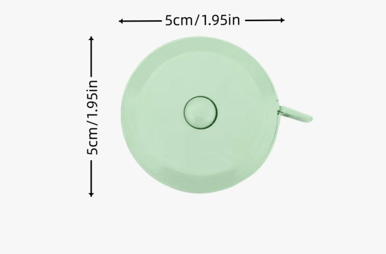 Retractable Tape Measure Green 150cm